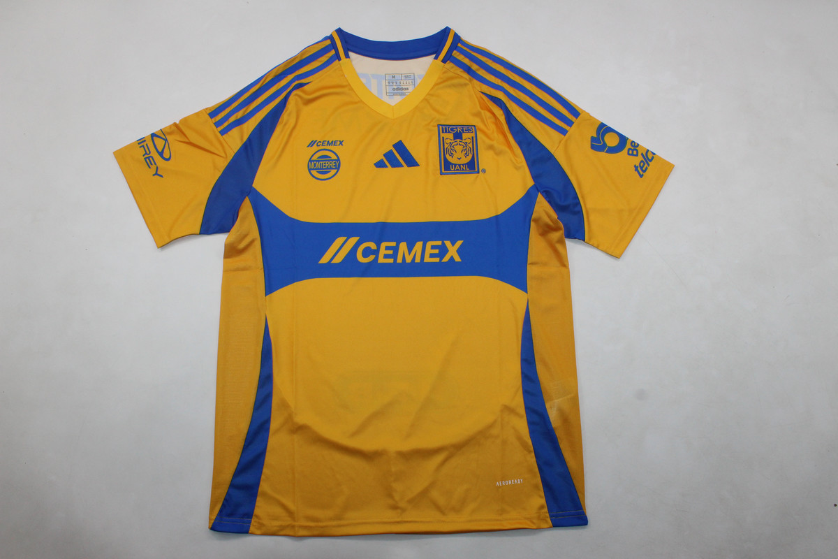 AAA Quality Tigres UANL 24/25 Home Soccer Jersey